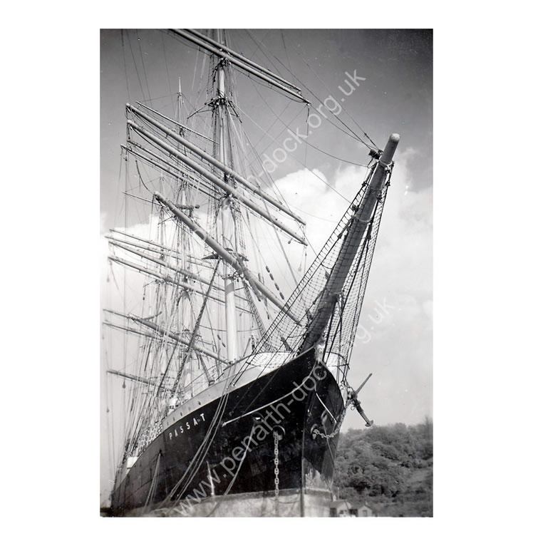'Passat' - Penarth Dock 1950'