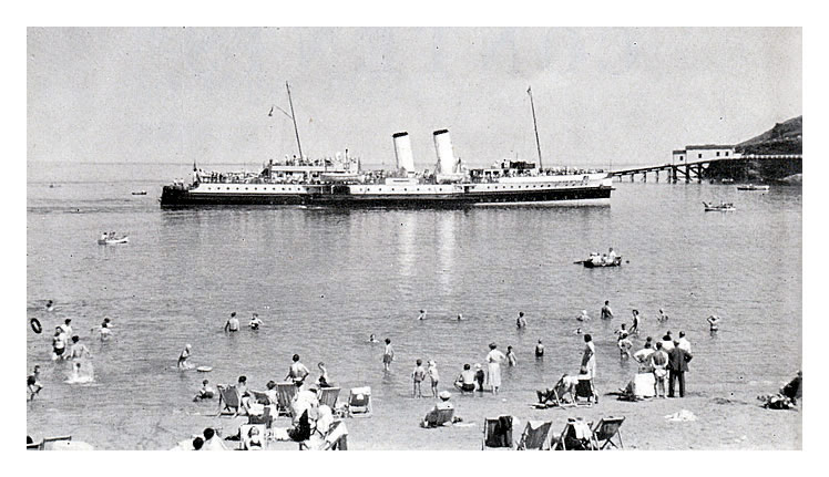 'Cardiff Queen' at Tenby