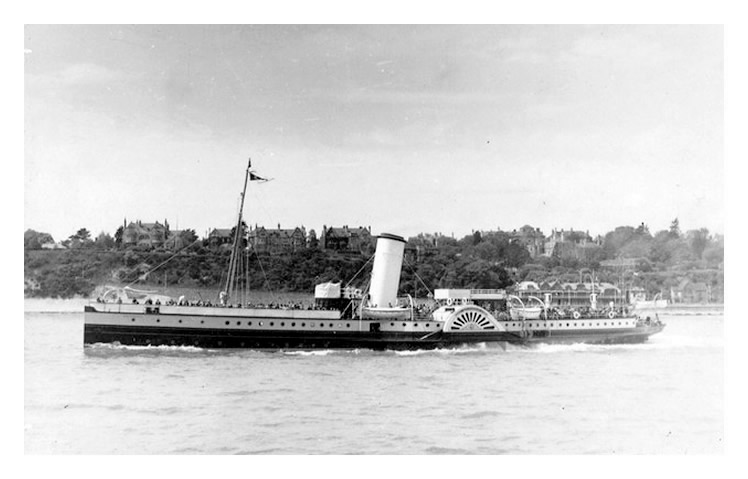 'Britannia' off Penarth