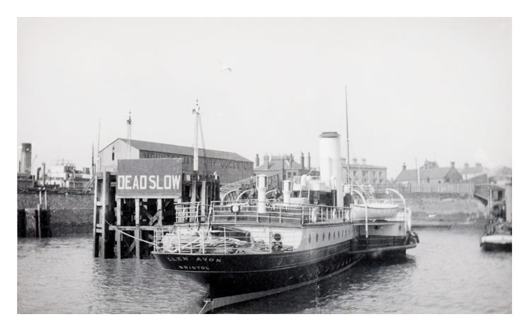 P.S. Glen Avon - At the Pier Head, Bute Docks, Cardiff.