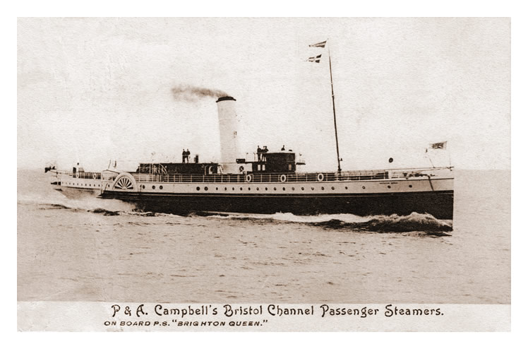 P. & A. Campbell's Bristol Channel Passenger Steamers - on board P.S. 'Brighton Queen'