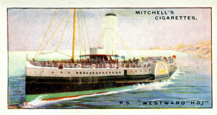 Paddle Steamer "Westward Ho"