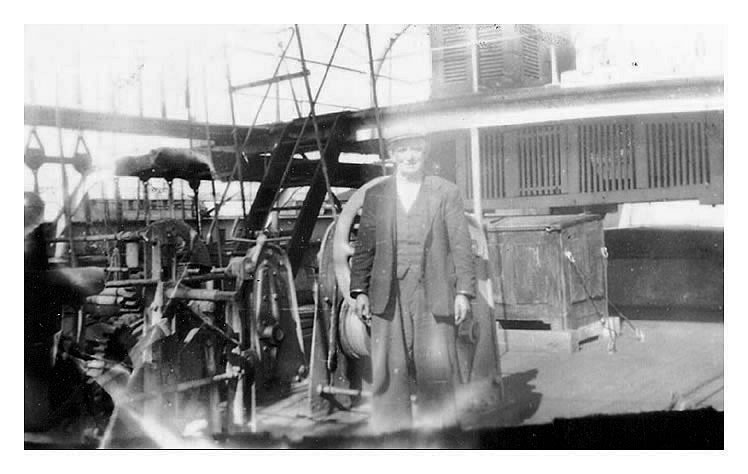 Tom Wallace - Penarth Dock - Pamir - 1950