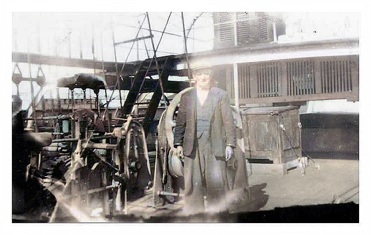 Tom Wallace - Penarth Dock - Pamir - 1950