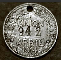 Coal Trimmer's Token.