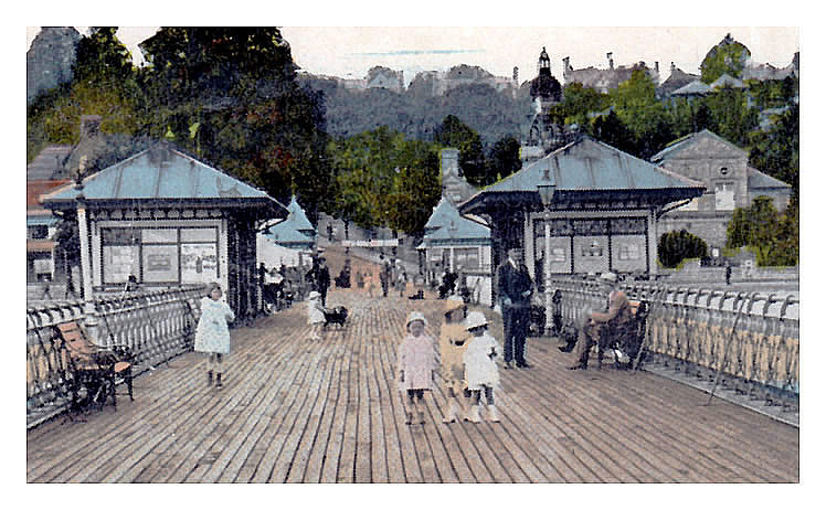 Chikdren on Penarth Pier