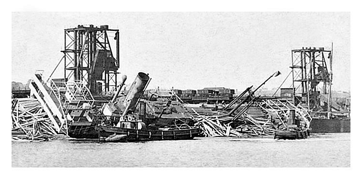 s.s. Walkure, Barry Dock.