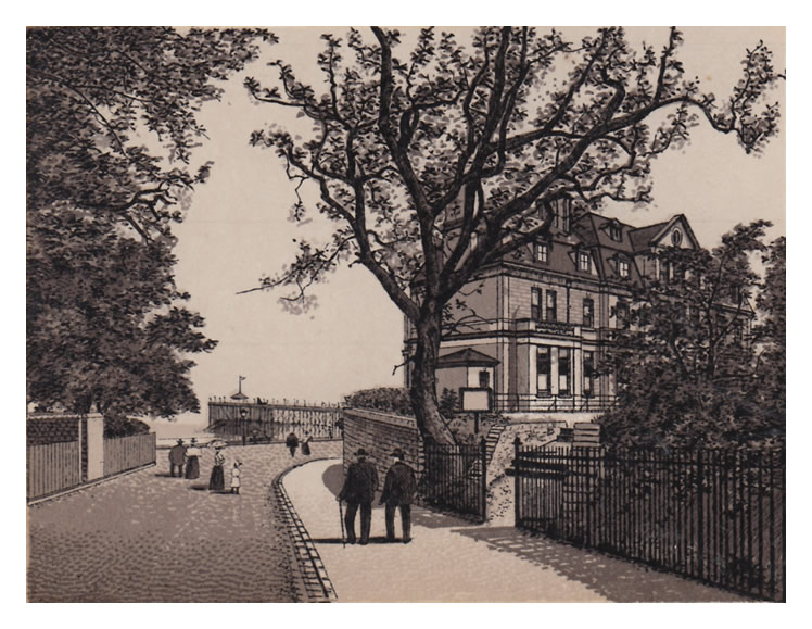 Beach Road from 'The Wonder View Album - Penarth & Barry Dock District'.