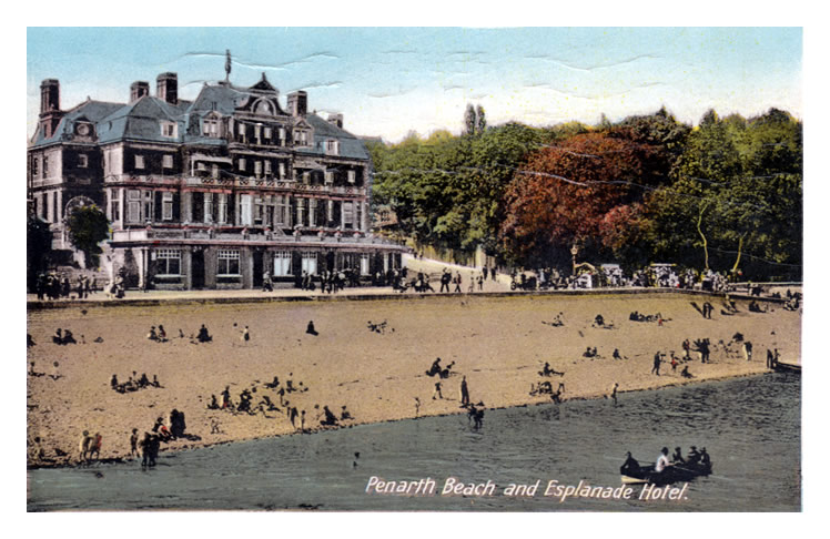 Penarth Beach and Esplanade Hotel.