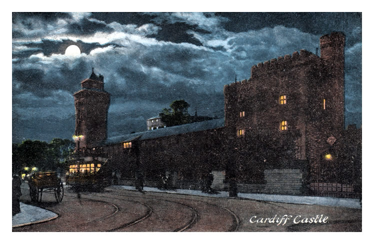 Cardiff Castle - at night