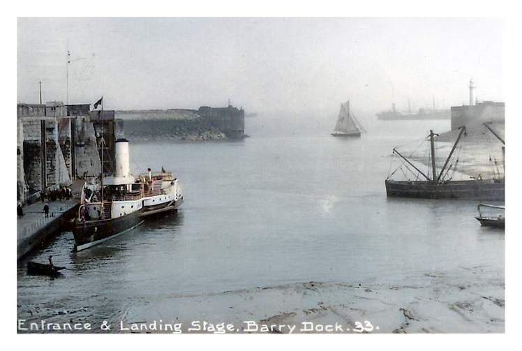 Entrance & Landing Stage - Barry Dock