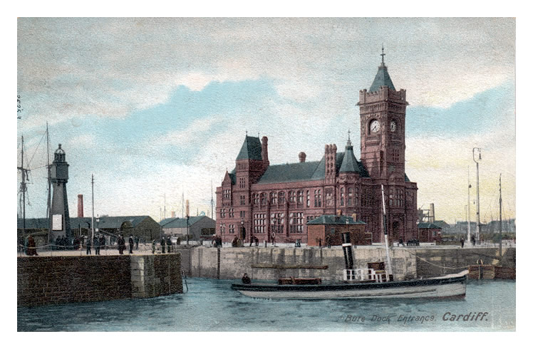 Bute Dock Entrance - Cardiff