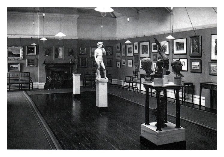 The Gallery of the Turner House, Penarth in 1906