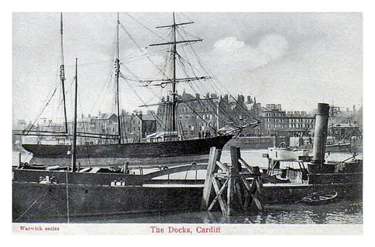 The Docks, Cardiff c.1910