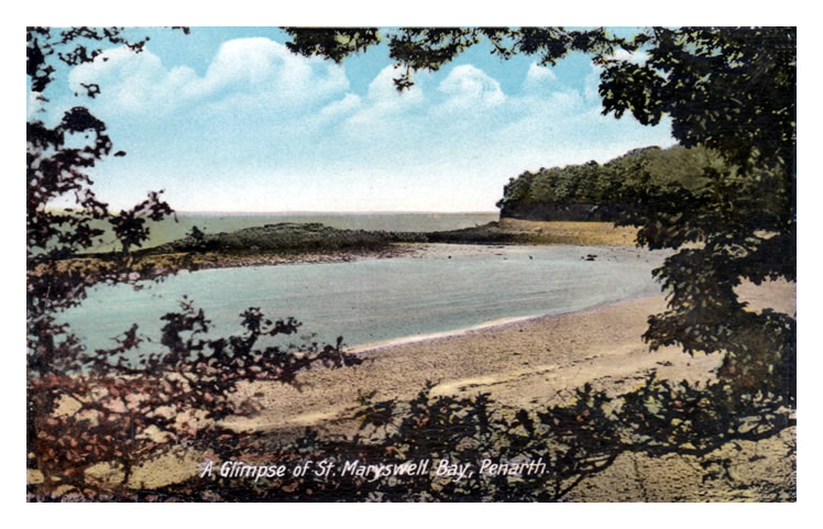 A Glimpse of St. Maryswell Bay, Penarth