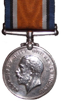 The British War Medal, 1914-18.