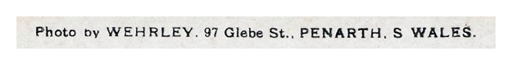 G. Wehrley & Co., Penarth.
