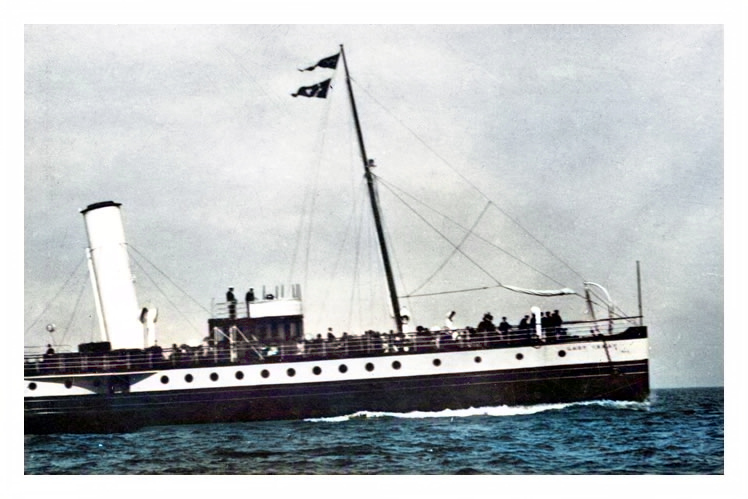 p.s. 'Lady Ismay' - probably off Penarth Head since this a photograph published by George Wehrley of 97 Glebe Street, Penarth.