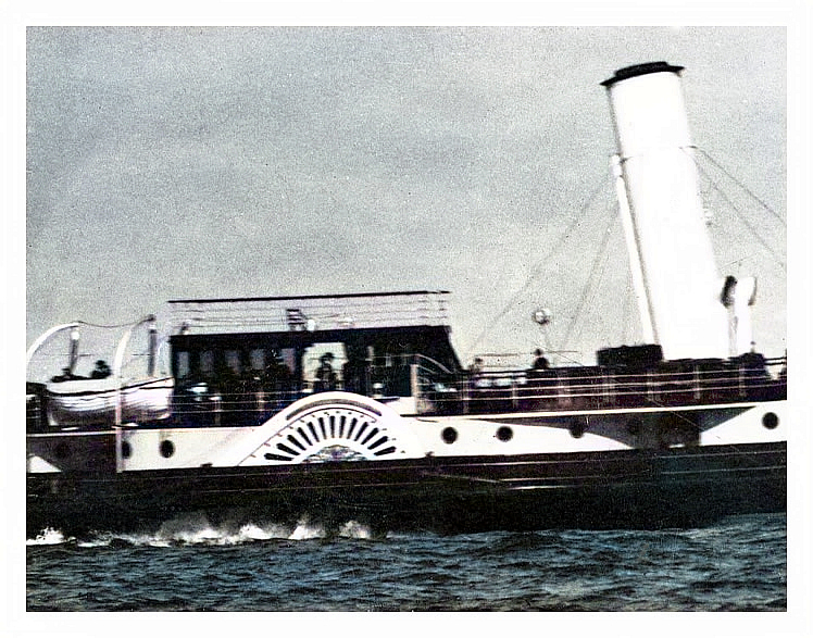 p.s. 'Lady Ismay' - probably off Penarth Head since this a photograph published by George Wehrley of 97 Glebe Street, Penarth.