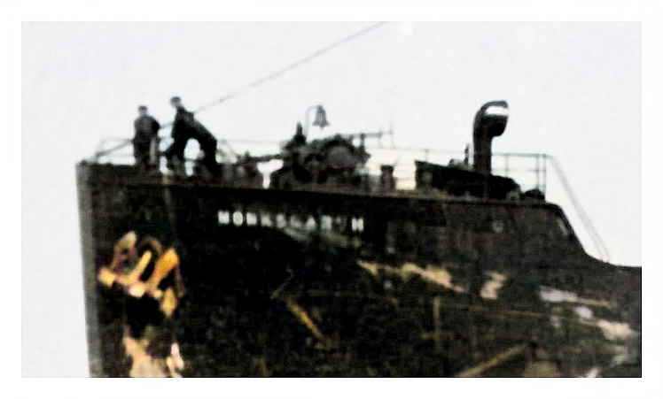 s.s. 'Monksgarth' - A Wehrley postcard of the R. & J. H. Rea, Liverpool.