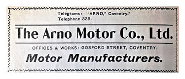 The Arno Motor Co., Ltd.