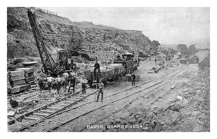 Radyr Quarry - 1884