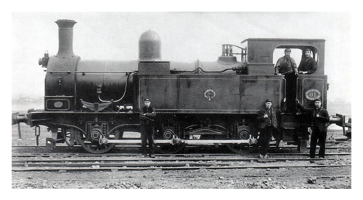 TVR 0-6-0T locomotive No.91.