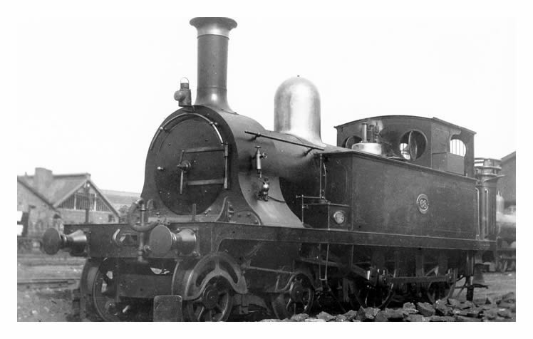 TVR locomotive No. 38 Class 0-6-2T No. 94 as GWR No. 68 which became GWR No. 295.