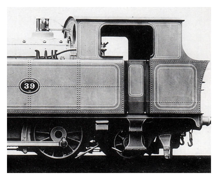 TVR 0-6-2T locomotive No.39.