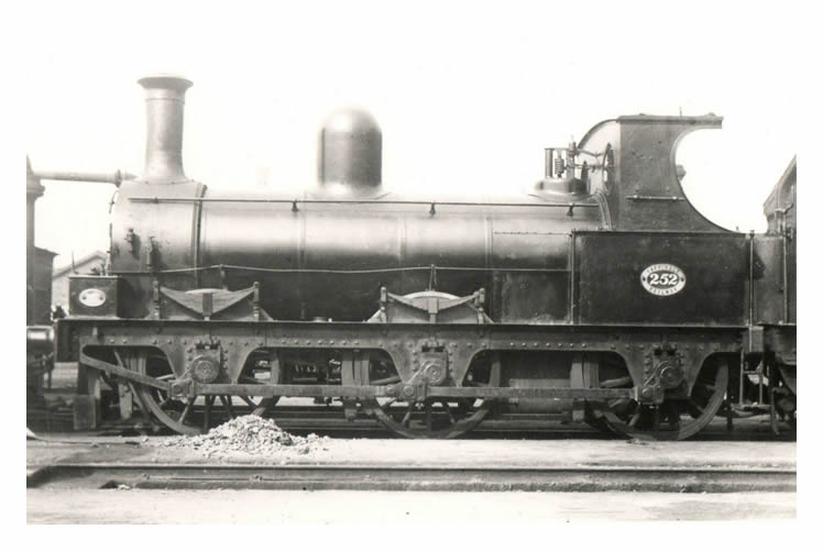 Taff Vale Railway No. 252 - Engine No. 210 Class - Type 0-6-0.