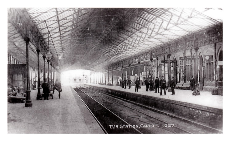 TVR Cardiff Queen Street station