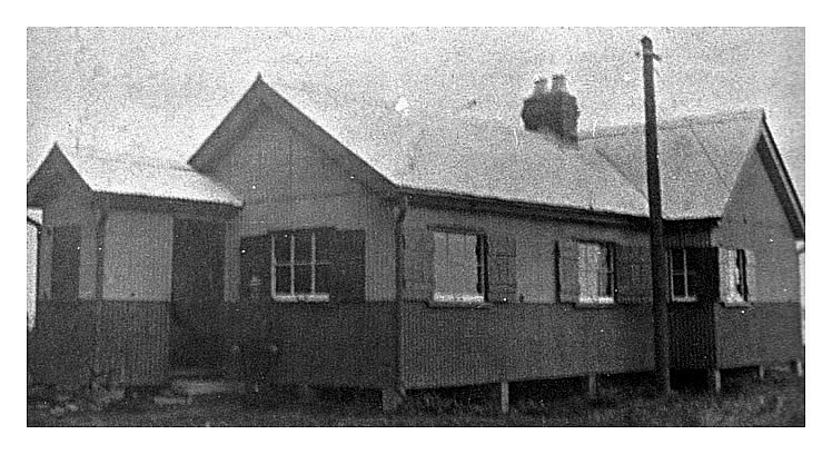T.V.R. site office at Penarth Dock.