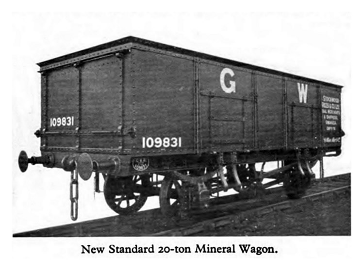 The new standard 20-ton mineral wagon.