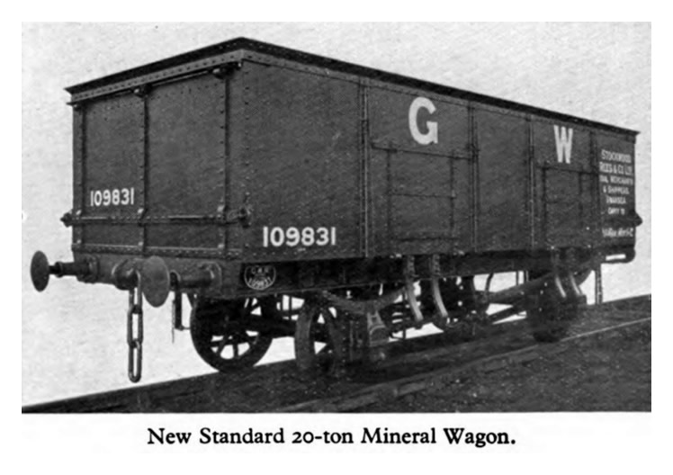 GWR - 'New Standard 20-ton Mineral Wagon'