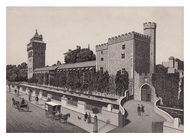 Cardiff Castle - Rock's Royal Cardiff Cabinet Album
