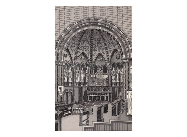 St. Mary's Church, Cardiff - Rock's Royal Cardiff Cabinet Album