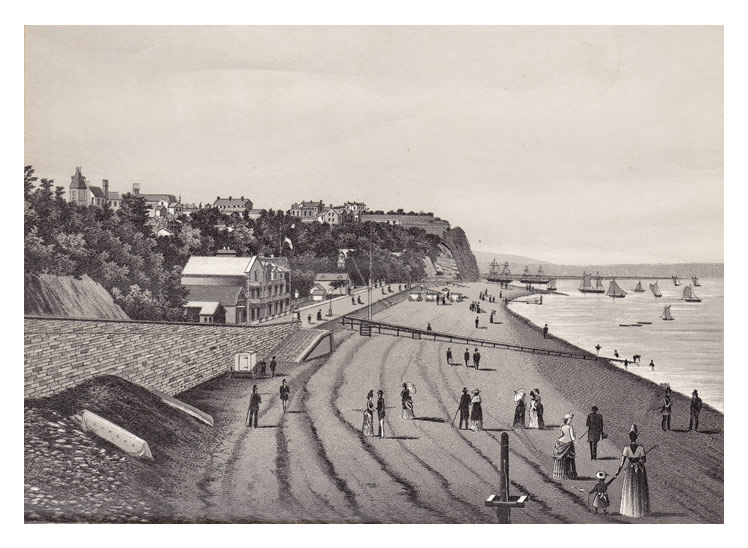Penarth Beach - Rock's Royal Cardiff Cabinet Album