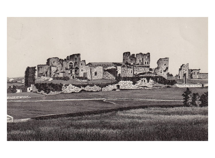 Caerphilly Castle - Rock's Royal Cardiff Cabinet Album