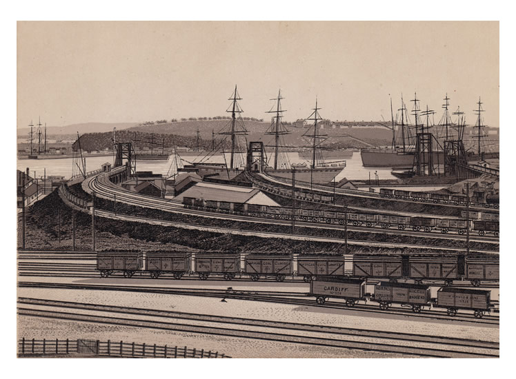 Barry Dock & Island - The Wonder View Album - Penarth & Barry Dock District