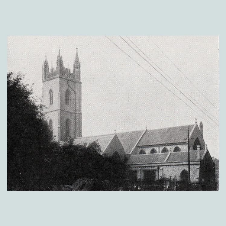 St. John's Church from 107 Views of Cardiff and District