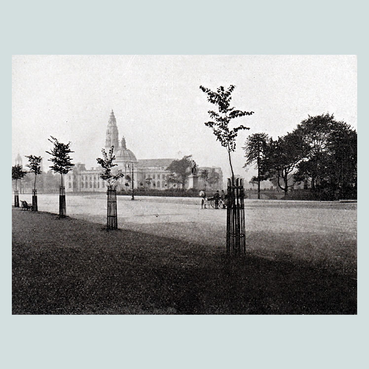 The Parade Ground from 107 Views of Cardiff and District