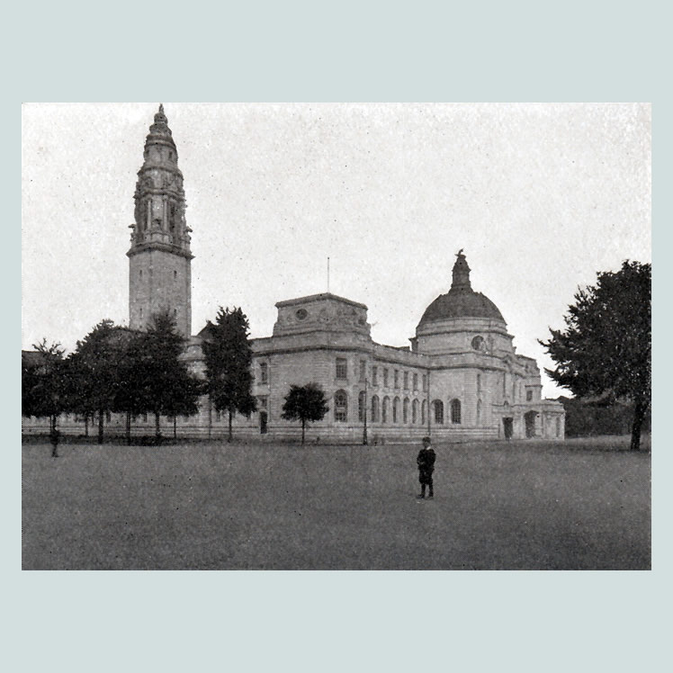 The City Hall from 107 Views of Cardiff and District