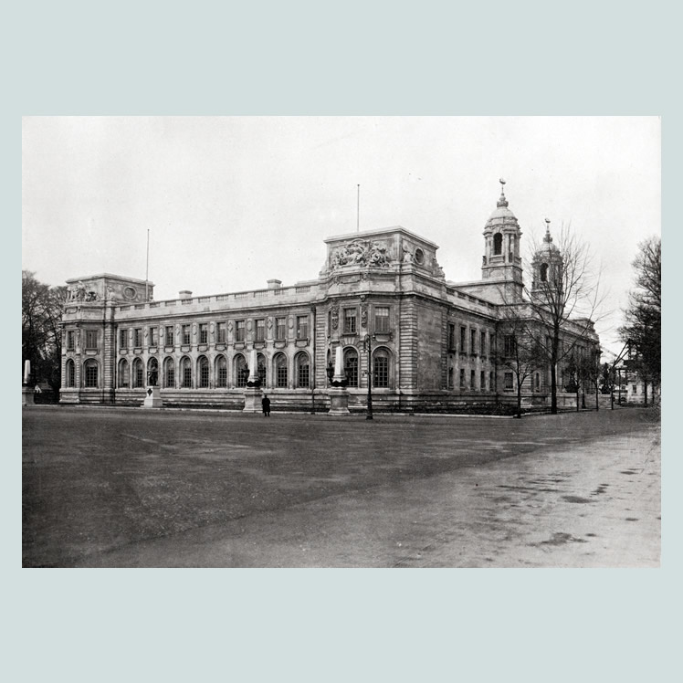 The Law Courts from 107 Views of Cardiff and District