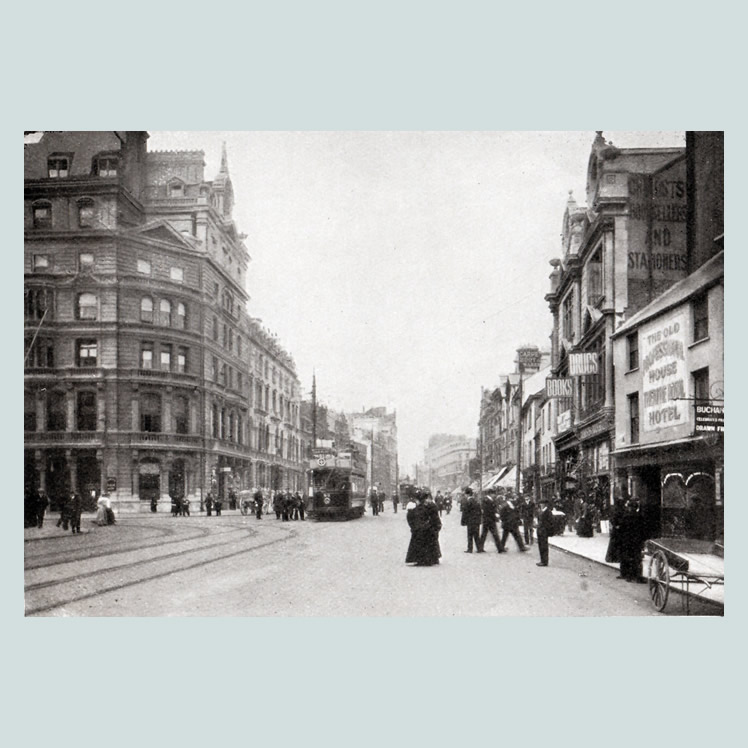 St. Mary's Street from 107 Views of Cardiff and District
