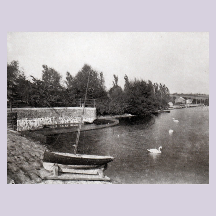 The Lake, Roath Park from 107 Views of Cardiff and District