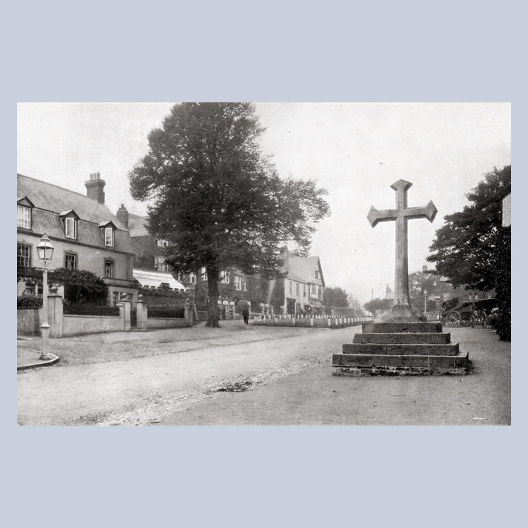 The Cross, Llandaff from 107 Views of Cardiff and District