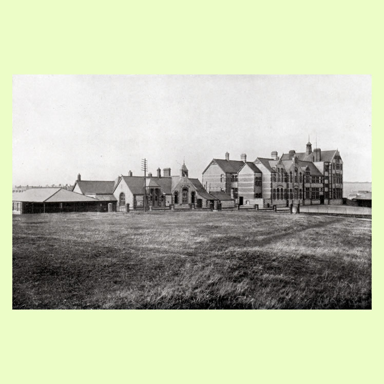 Cadoxton School from 107 Views of Cardiff and District
