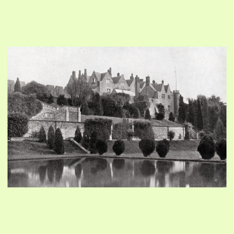 St. Fagan's Castle from 107 Views of Cardiff and District