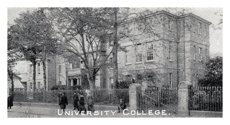 'University College' - " The Pocket Novelty Card - Just arrived in Cardiff "