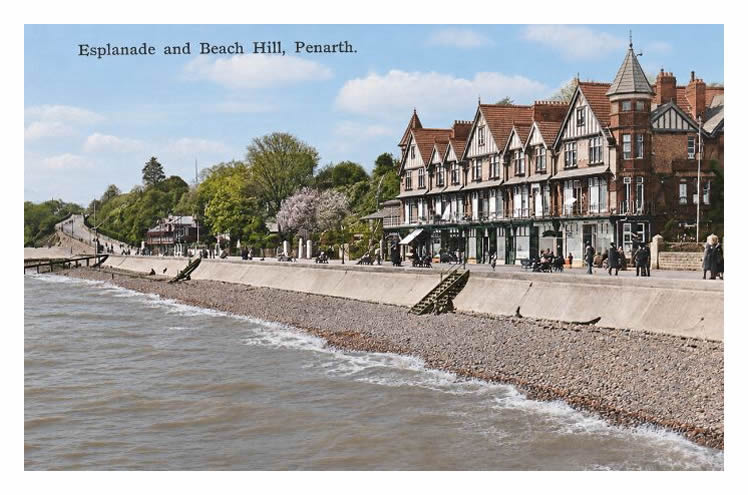 Esplanade and Beach Hill, Penarth.